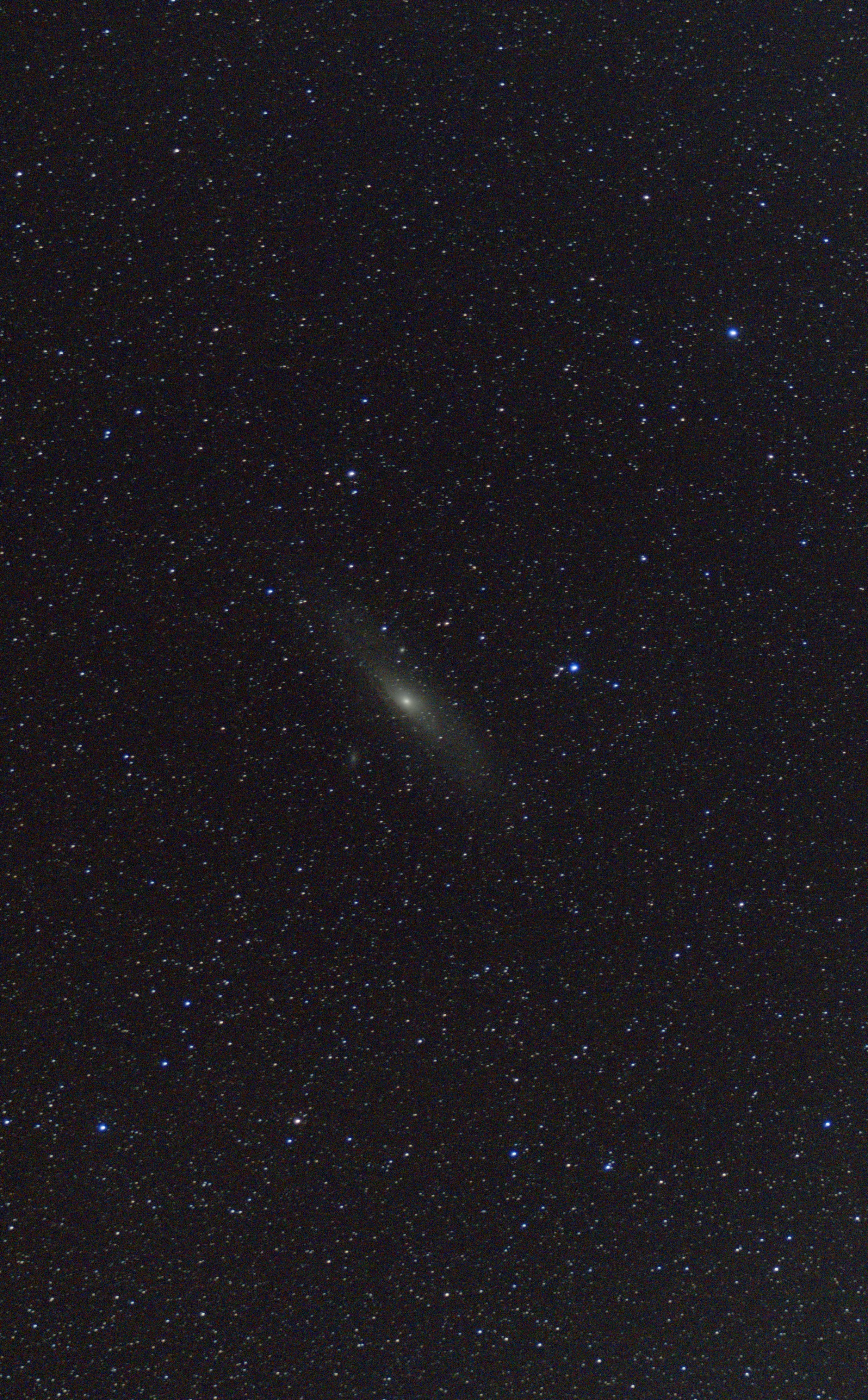 Imaging Andromeda for the First Time
