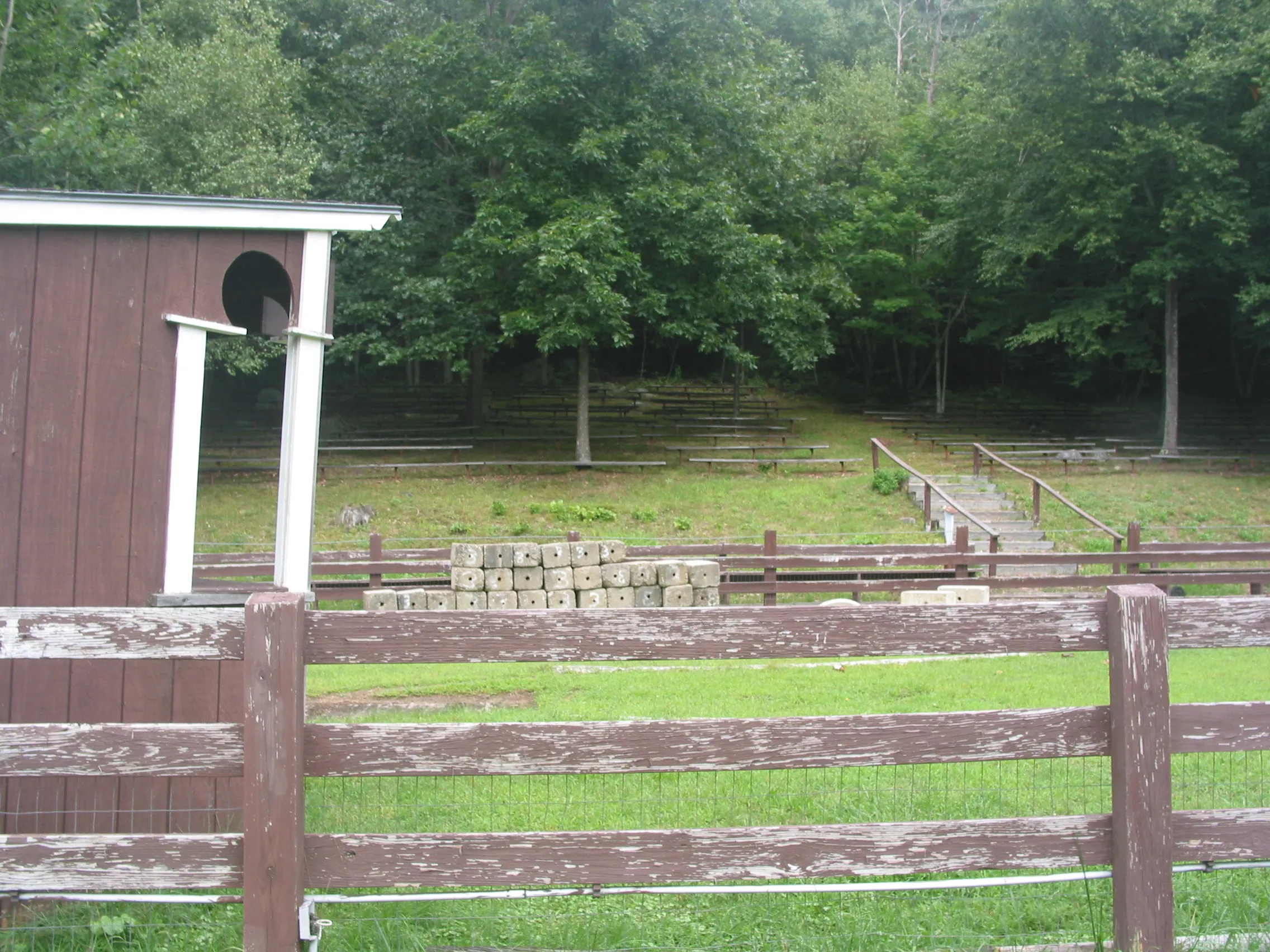 Wide angle photo with distortion and fuzzy corners.