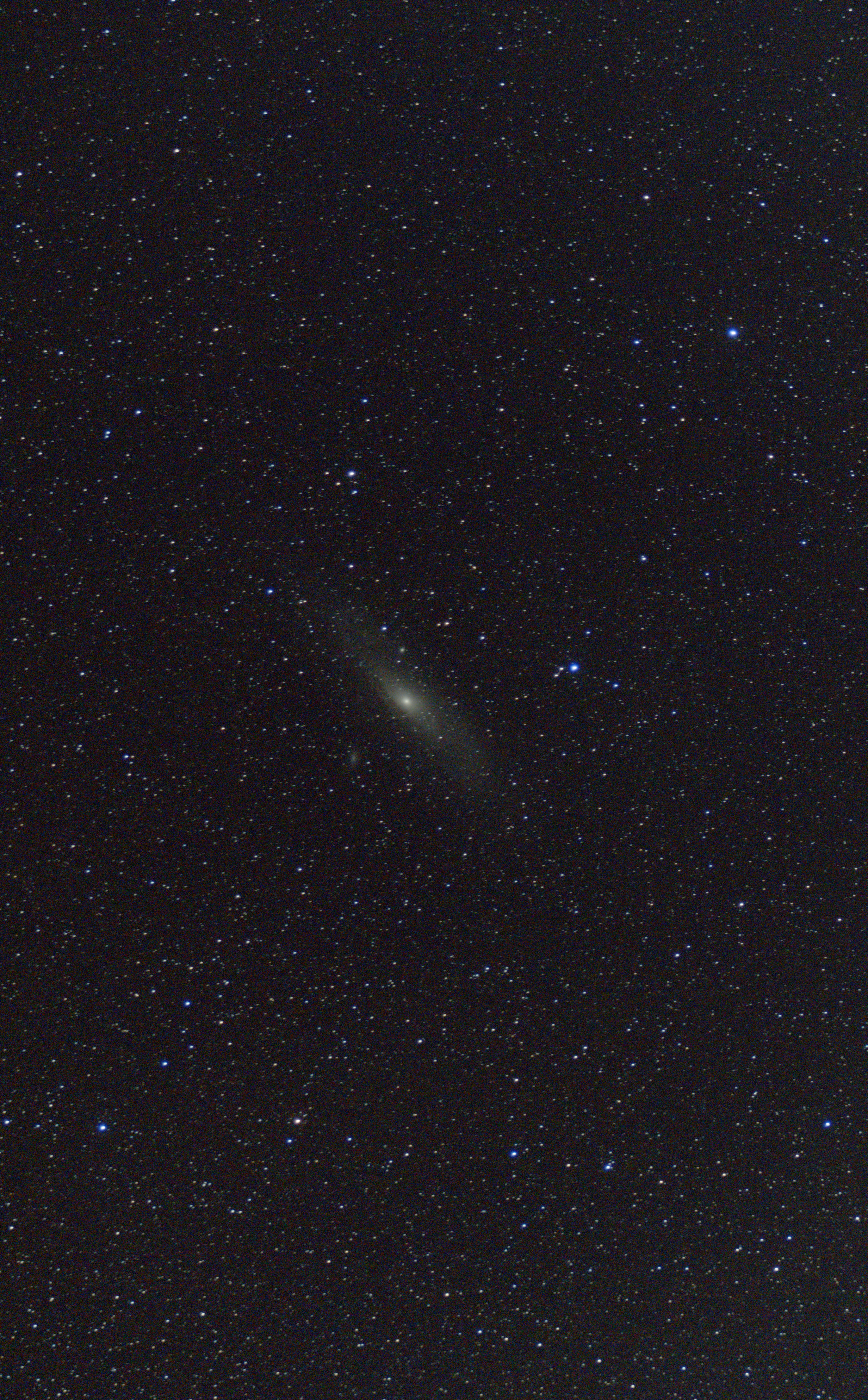 Imaging Andromeda for the First Time